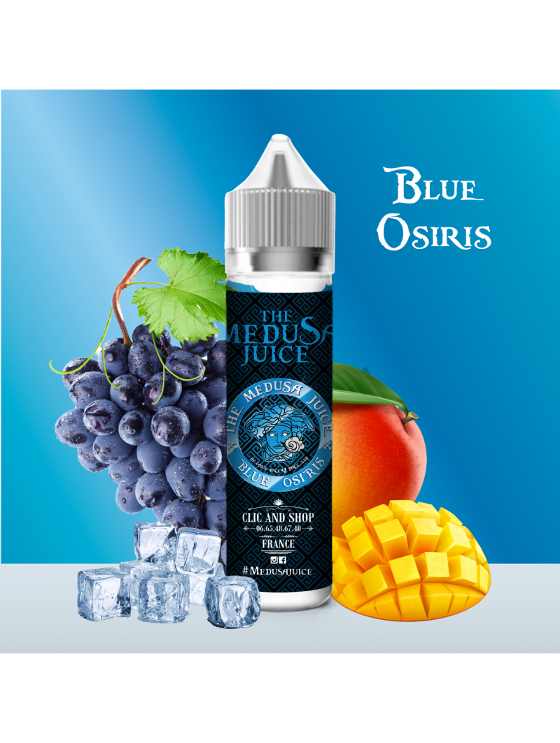 The Medusa Juice Blue Osiris 50ML 15,90 €