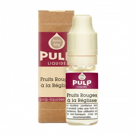 Eliquide Fruits Rouges à La réglisse PULP 10ML 5,90 €