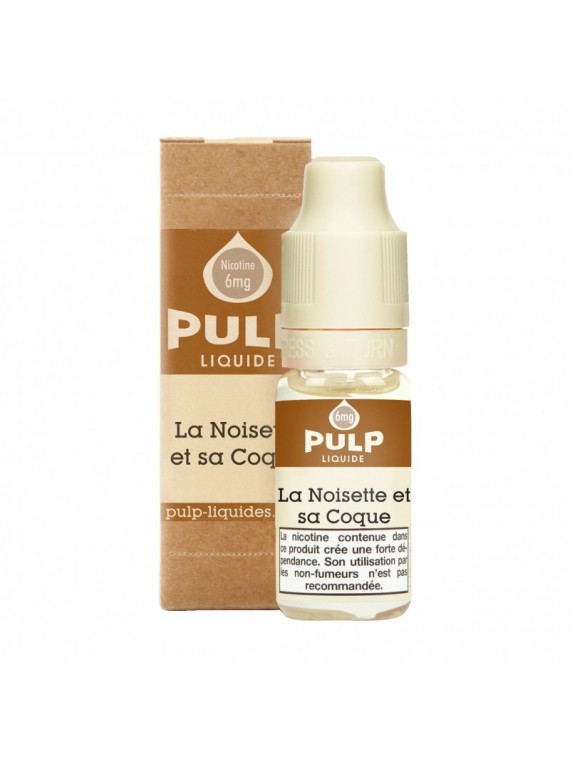 Eliquide La Noisette et sa coque PULP 10ML 5,90 €