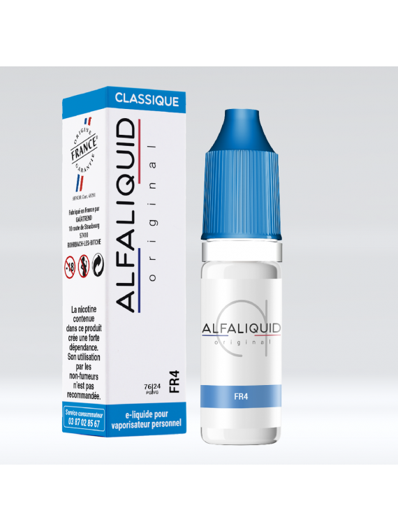 FR4 Alfaliquid Classic 10ml 4.72€