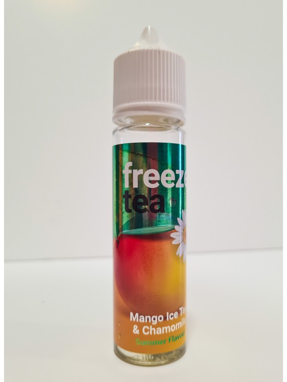 FREEZE TEA 50ML - Mango Ice Tea & Chamomille 0mg 15,90 €