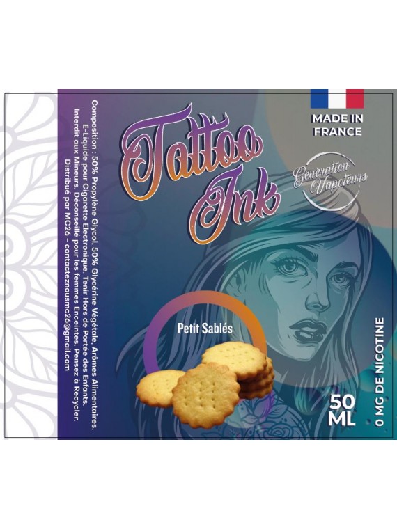 TATTOO INK - Petit Sablés 50ML 14,90 €