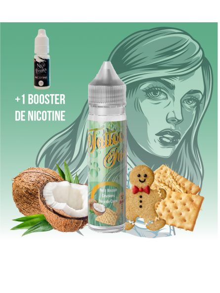 TATTOO INK - Petit Biscuit Crackers Noix de Coco 50ML 9,90 €