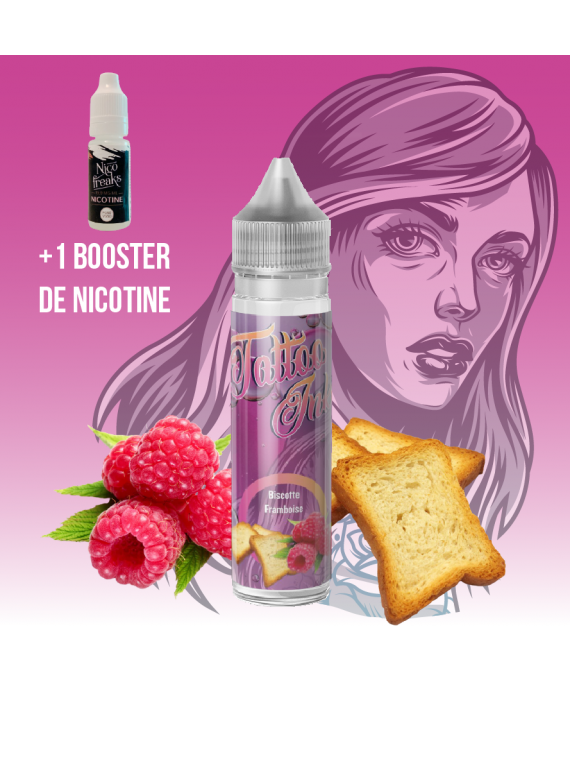 TATTOO INK - Biscotte Framboise 50ML 9,90 €