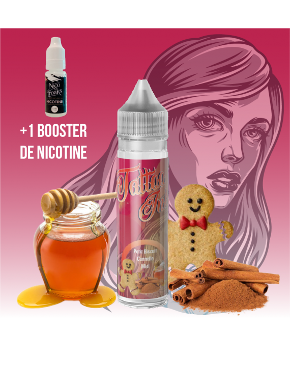 TATTOO INK - Petit Biscuit Cannelle et Miel 50ML 14,90 €