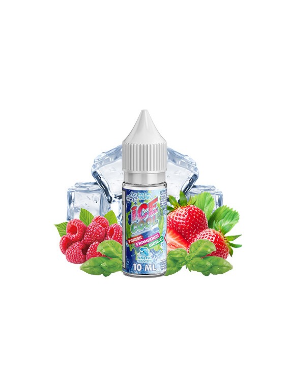 ICE COOL - FRAISE FRAMBOISE BASILIC - 10 ML 5,50 €