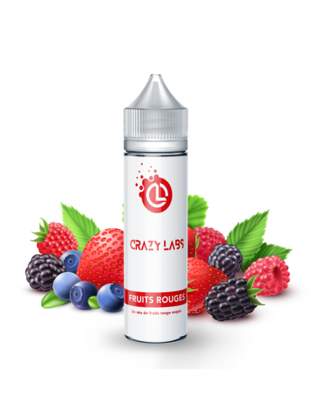 FRUITS ROUGES - 50ML - CRAZY LABS 15,90 €