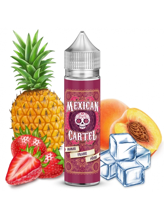 ANANAS / FRAISE / PÊCHE - MEXICAN CARTEL 16,90 €
