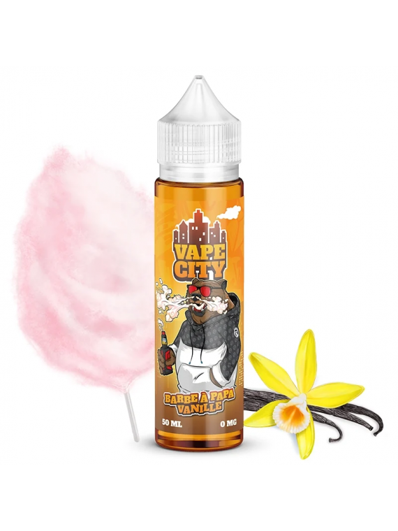 BARBE A PAPA / VANILLE - VAPE CITY 15,90 €