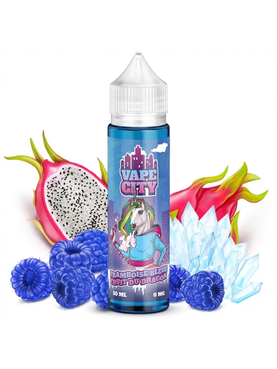 FRAMBOISE BLEUE / FRUIT DU DRAGON - VAPE CITY 15,90 €