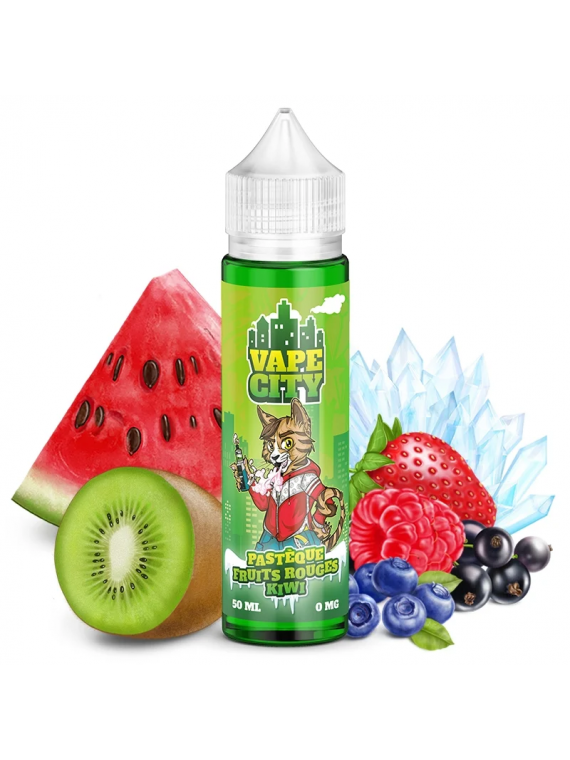 PASTEQUE / FRUITS ROUGES / KIWI - VAPE CITY 15,90 €