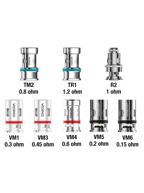 Résistances PnP - VOOPOO 12,90 €
