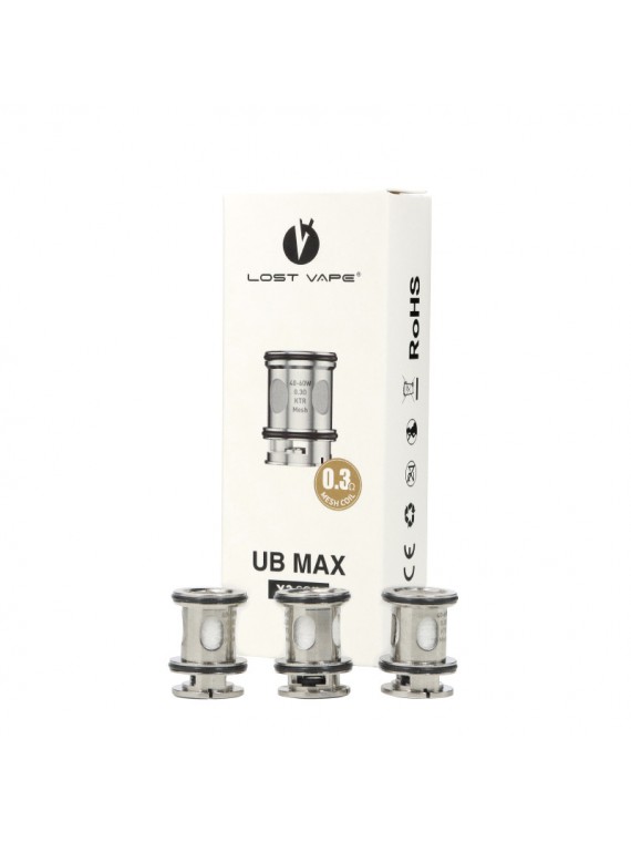 Résistances UB Max - LOST VAPE 9,90 €