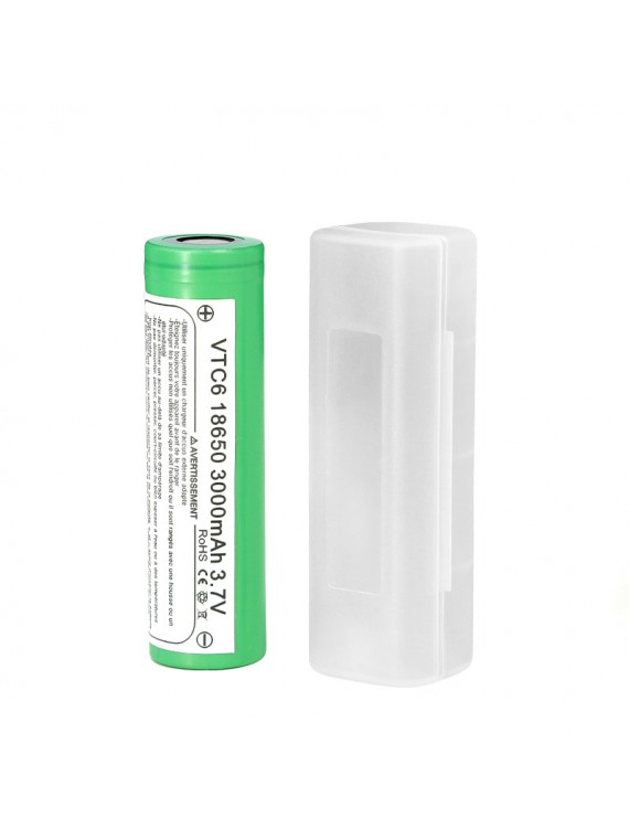 Accu 18650 VTC6 3000mAh 20A Sony 5,90 €