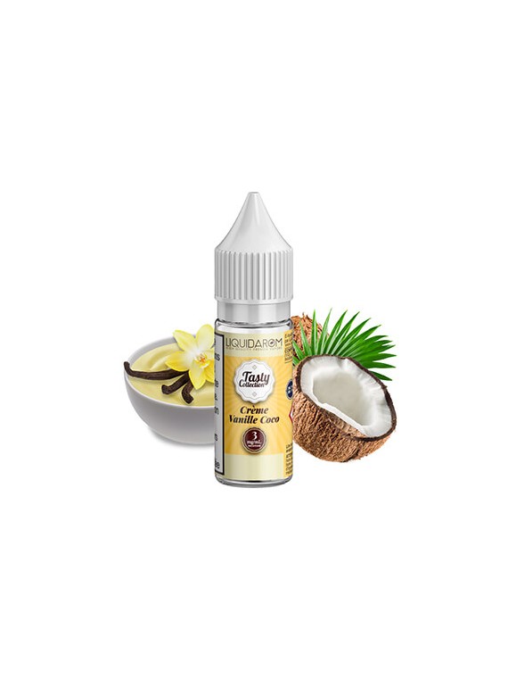 LiquidArom CRÈME VANILLE COCO - 10ML - Tasty Collection 5,90 €