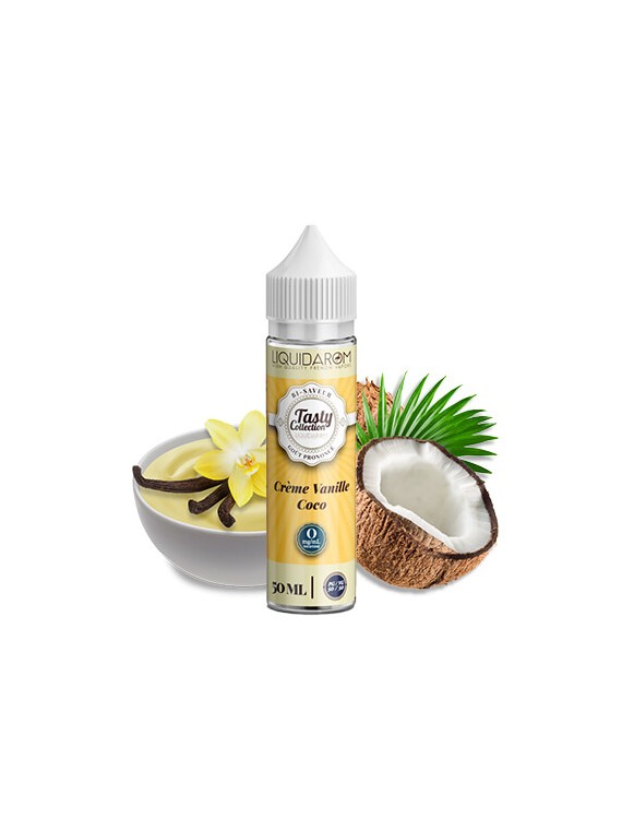 LiquidArom CRÈME VANILLE COCO - 50ML - Tasty Collection 16,90 €