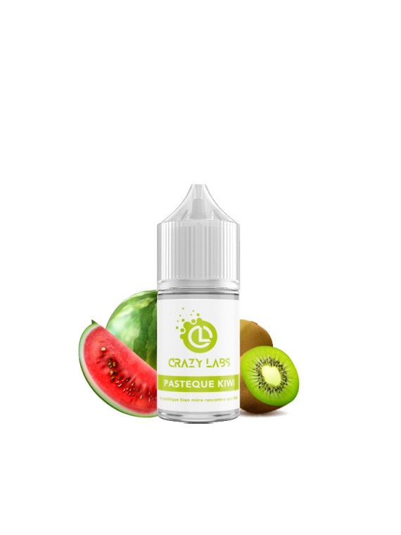 PASTEQUE KIWI - 30ML CONCENTRÉ - CRAZY LABS 12,90 €