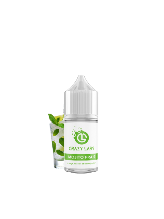 MOJITO FRAIS - 30ML CONCENTRÉ - CRAZY LABS 12,90 €