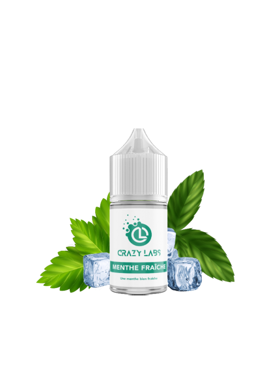 MENTHE FRAICHE - 30ML CONCENTRÉ - CRAZY LABS 12,90 €
