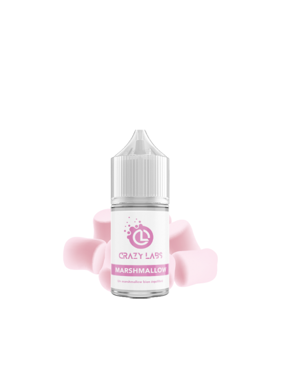 MARSHMALLOW - 30ML CONCENTRÉ - CRAZY LABS 12,90 €