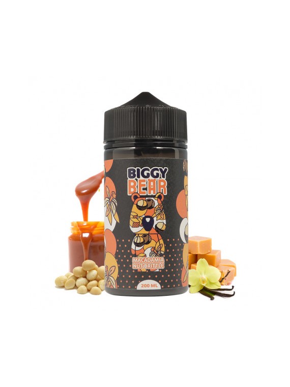 Macadamia Nut Brittle 200ml - Biggy Bear 26,90 €