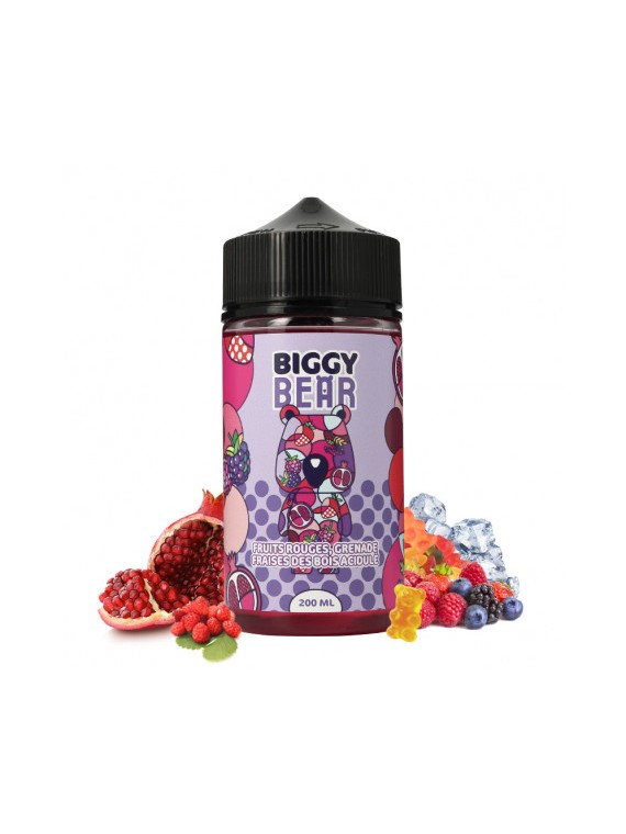 Fruits Rouges Grenade Fraise des Bois 200ml - Biggy Bear 26,90 €