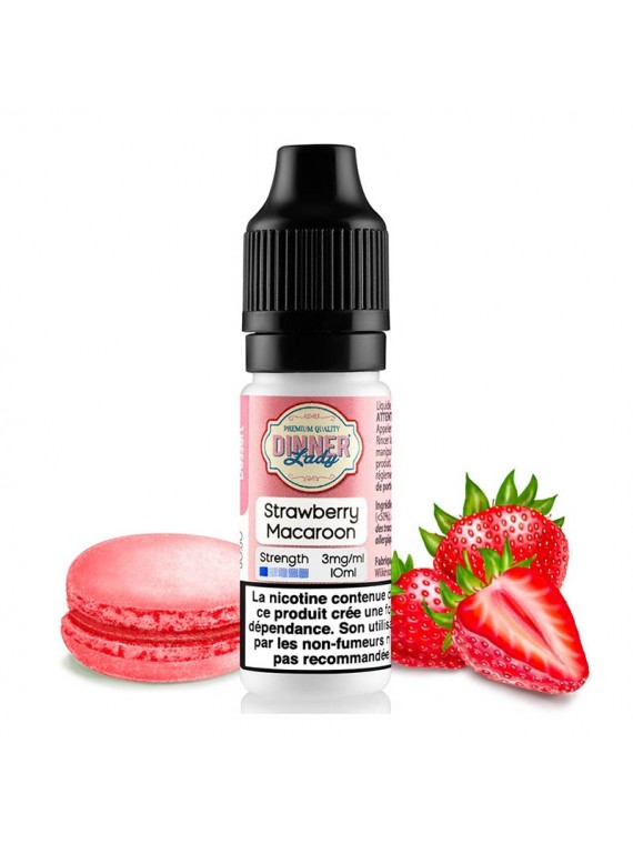 Strawberry Macaroon 10 ml - Dinner Lady 5,90 €