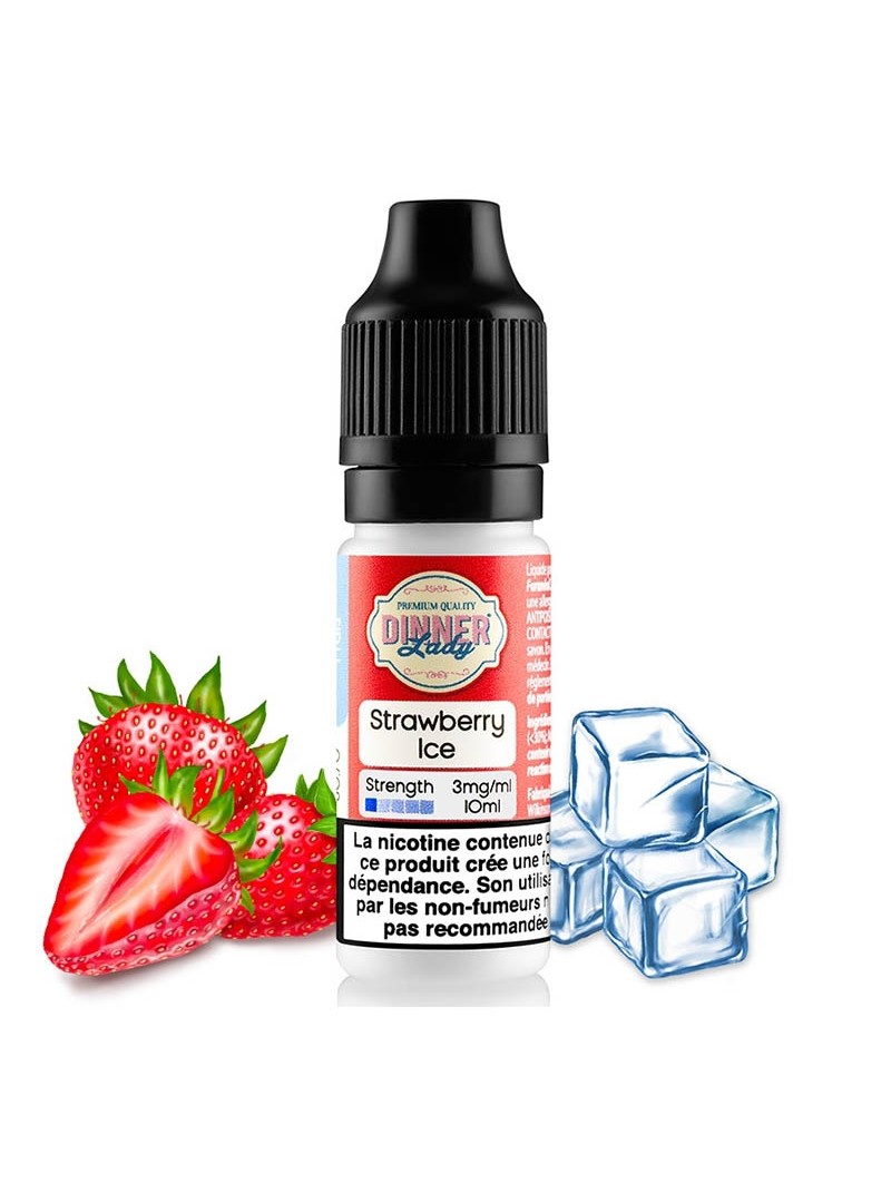 Strawberry Ice 10 ml - Dinner Lady 5,90 €