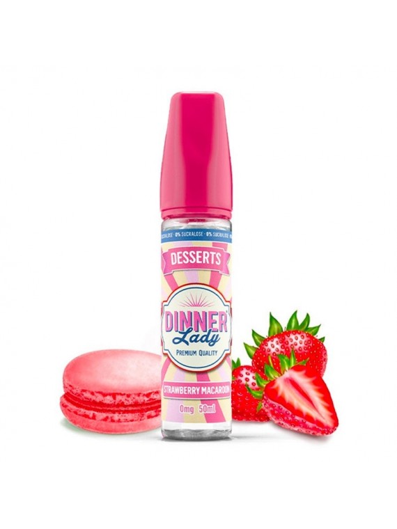 Strawberry Macaroon 50 ml - Dinner Lady 21,90 €