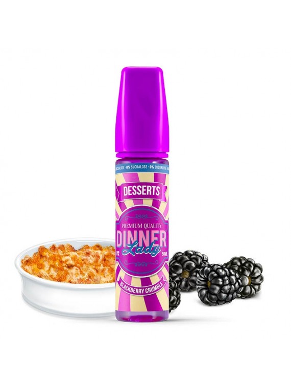 Blackberry Crumble 50 ml - Dinner Lady 21,90 €