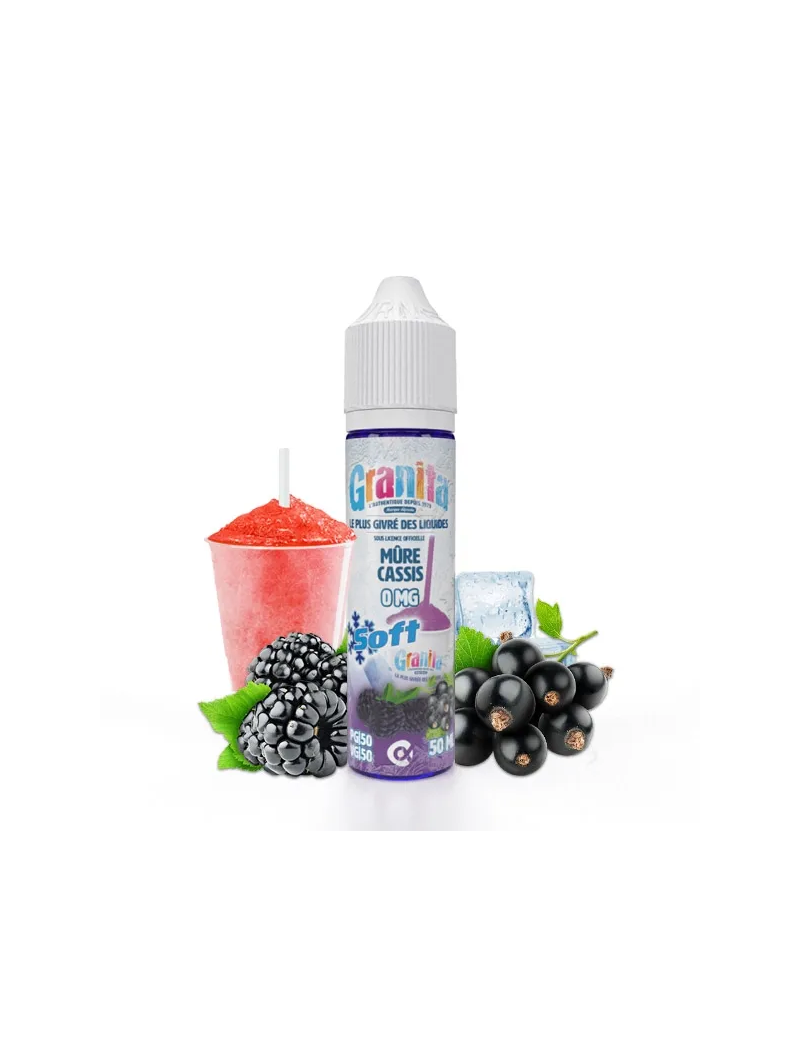 MÛRE / CASSIS GRANITA SOFT - SHAKE AND VAPE 19,90 €
