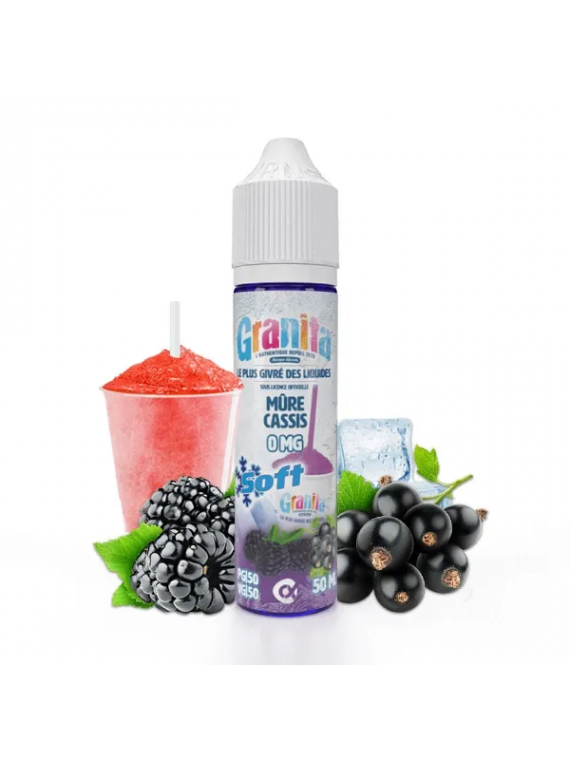 MÛRE / CASSIS GRANITA SOFT - SHAKE AND VAPE 19,90 €