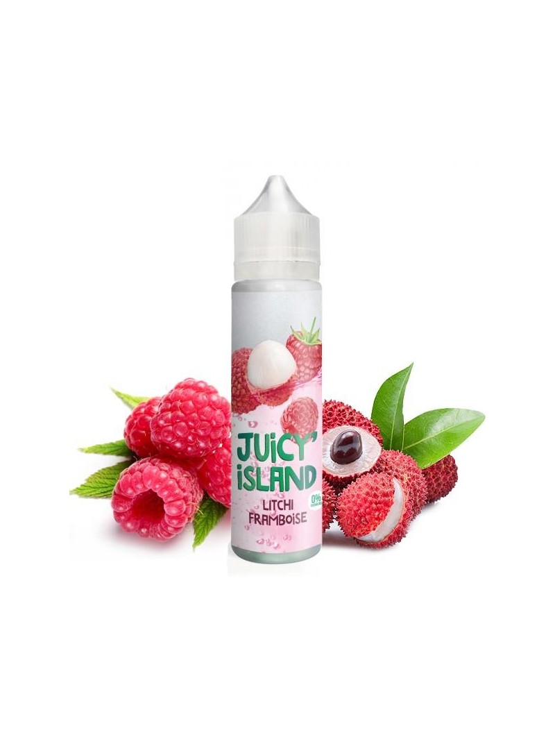 LITCHI FRAMBOISE 50ML - JUICY ISLAND 18,90 €