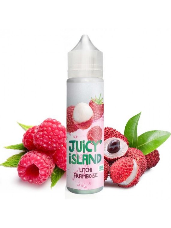 LITCHI FRAMBOISE 50ML - JUICY ISLAND 18,90 €