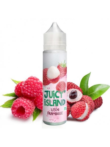 LITCHI FRAMBOISE 50ML - JUICY ISLAND 18,90 €