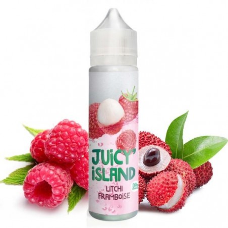LITCHI FRAMBOISE 50ML - JUICY ISLAND 18,90 €