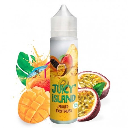 FRUITS EXOTIQUES 50ML - JUICY ISLAND 18,90 €