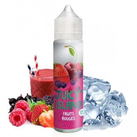 FRUITS ROUGES 50ML - JUICY ISLAND 18,90 €