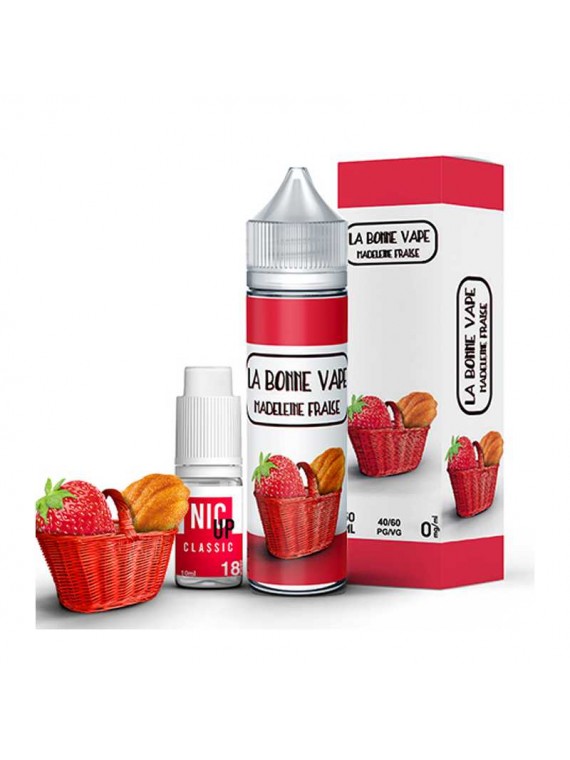 Madeleine Fraise 50ml - La Bonne Vape 18,90 €