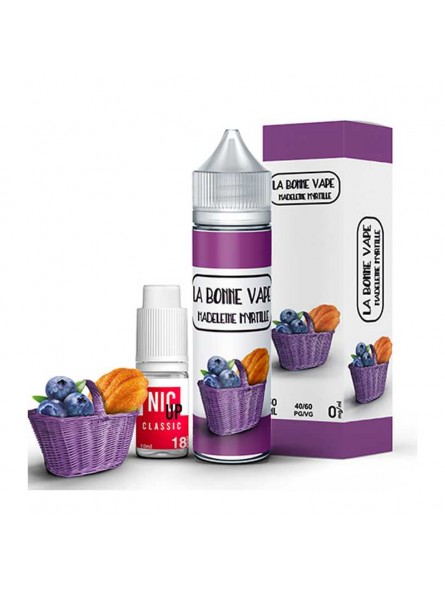 Madeleine Myrtille 50ml - La Bonne Vape 18,90 €