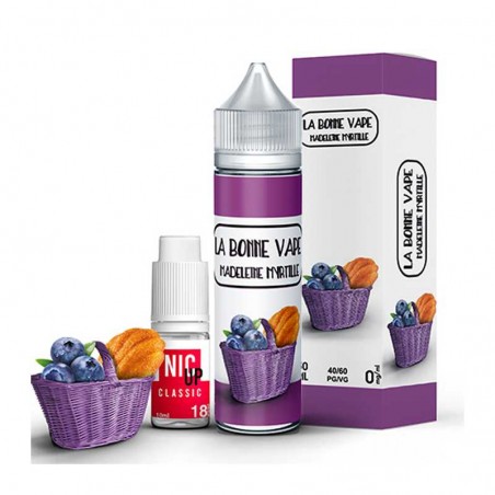 Madeleine Myrtille 50ml - La Bonne Vape 18,90 €