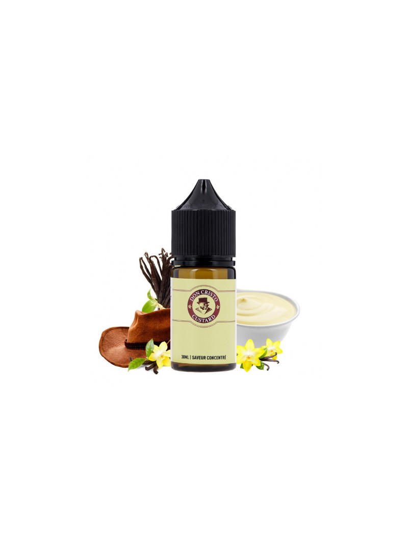 Concentré Don Cristo Custard 30ml - PGVG Labs 12,90 €