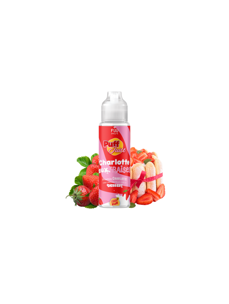 CHARLOTTE AUX FRAISES 50ML - Puff Juice 19,90 €