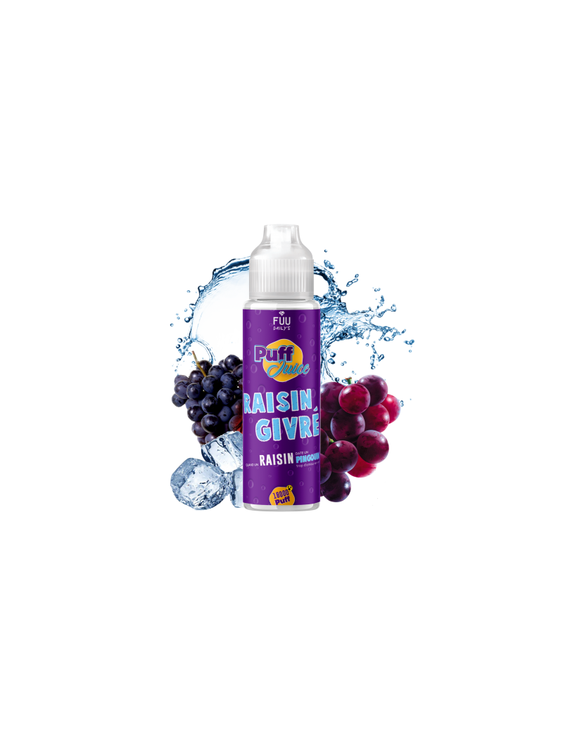 RAISIN GIVRÉ 50ML - Puff Juice 19,90 €