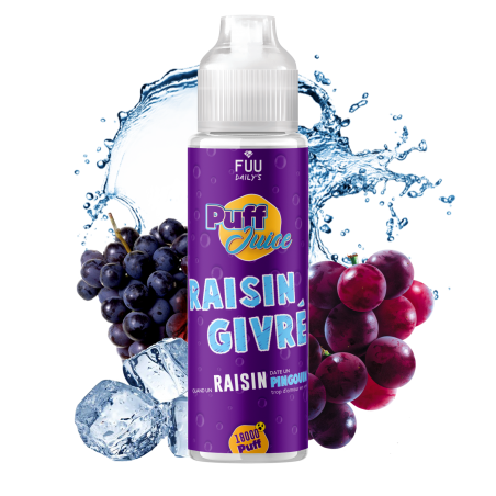 RAISIN GIVRÉ 50ML - Puff Juice 19,90 €