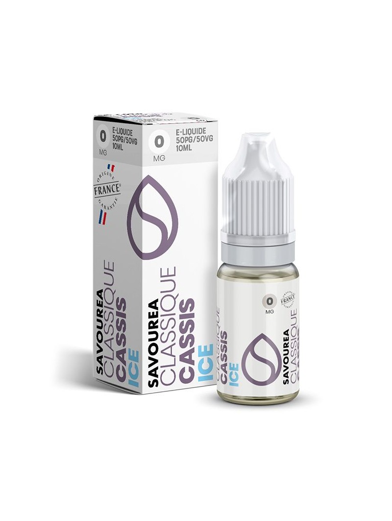 Cassis Ice 10ML - Savourea 4,90 €