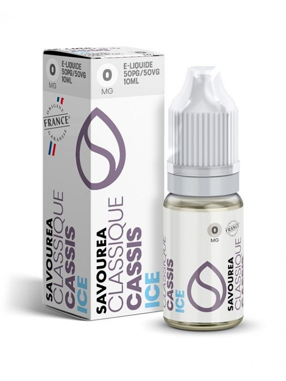 Cassis Ice 10ML - Savourea 4,90 €