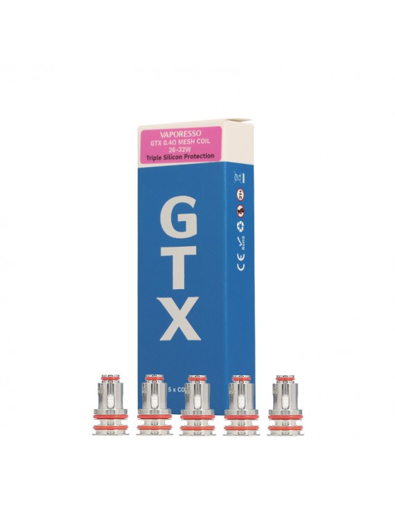 Résistances GTX (x5) - Vaporesso 10,50 €