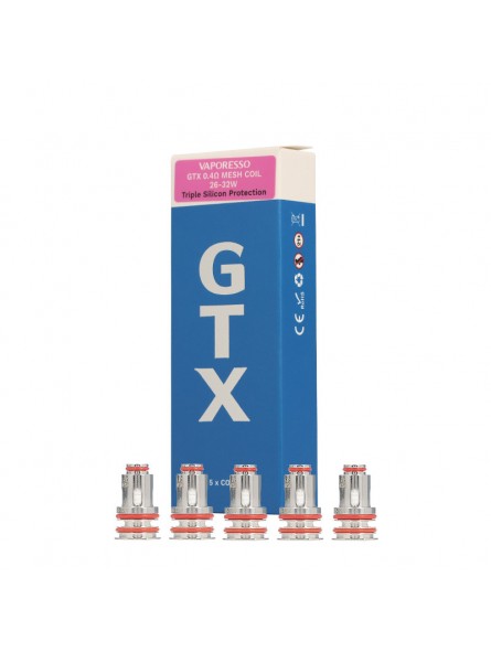 Résistances GTX (x5) - Vaporesso 10,50 €