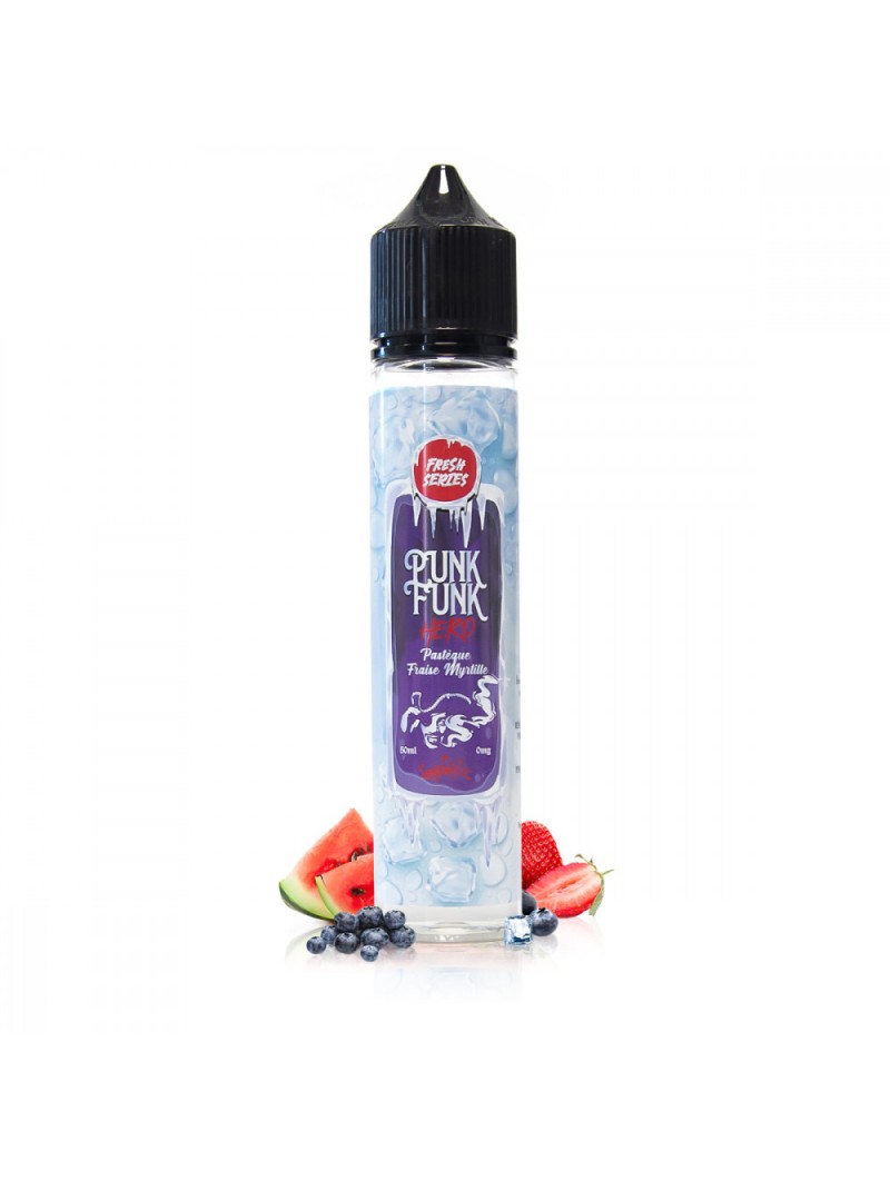 Pastèque Fraise Myrtille 50ml Fresh Series - Punk Funk Hero 14,90 €